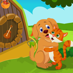 Games4King Cute Dog And C…